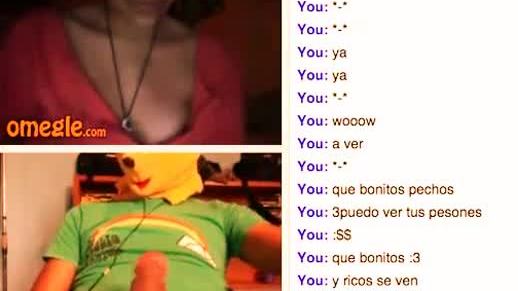 Girl chatting with pooh chica chateando con pooh mirona hot cock lover omegle